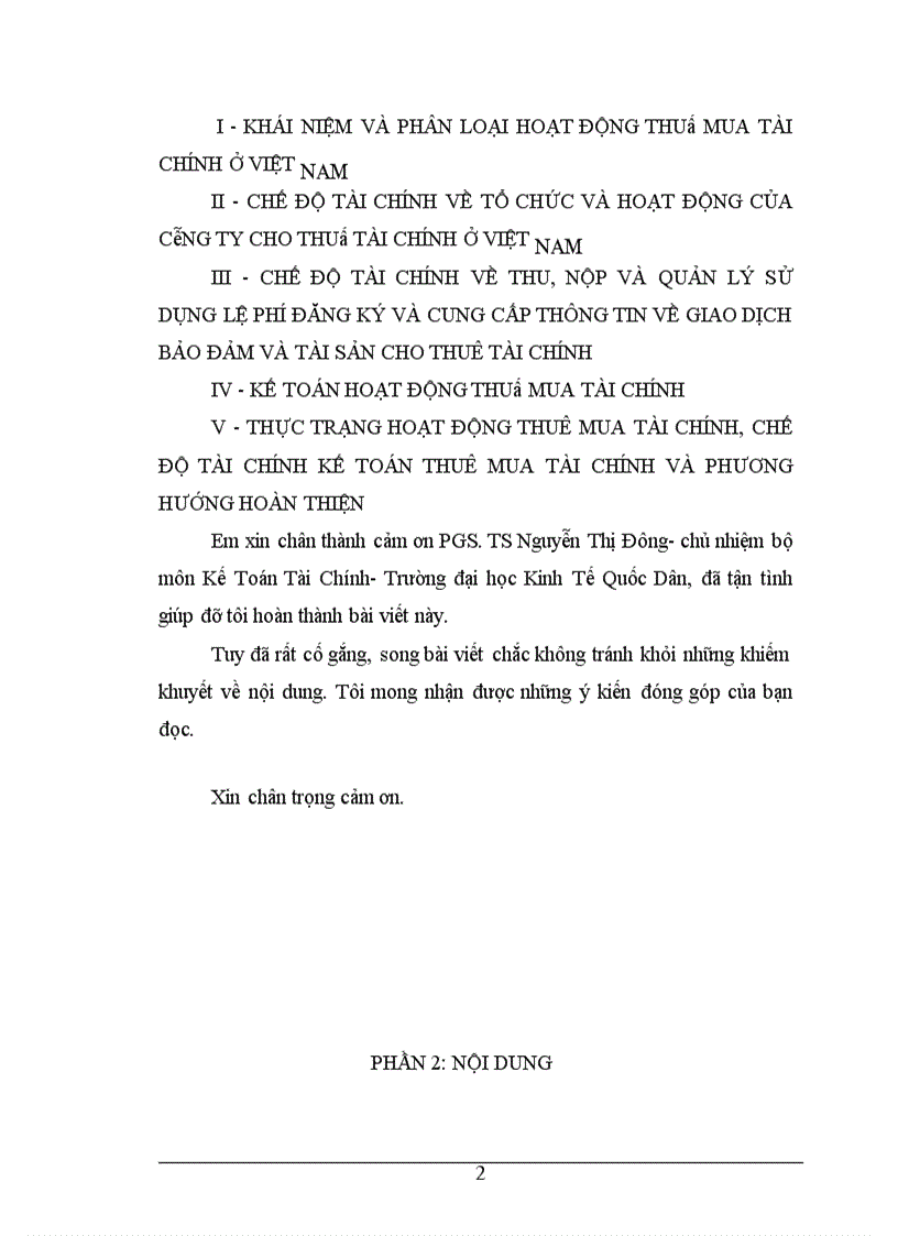 image for page Hoạt động thuê mua tài chính