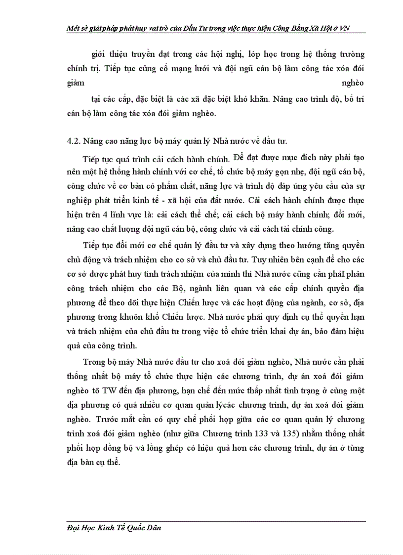 image for page Một số giải pháp phát huy vai trò của Đầu Tư trong việc thực hiện Công Bằng Xã Hội ở Việt Nam