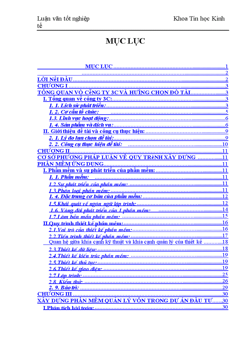 image for page Nghiên cứu xây dựng phần mềm quản lý vốn trong dự án đầu tư