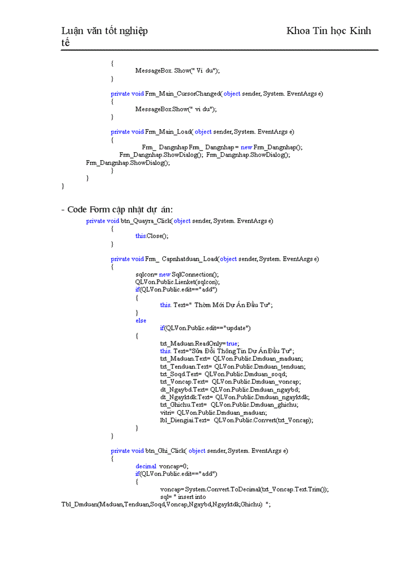 image for page Nghiên cứu xây dựng phần mềm quản lý vốn trong dự án đầu tư
