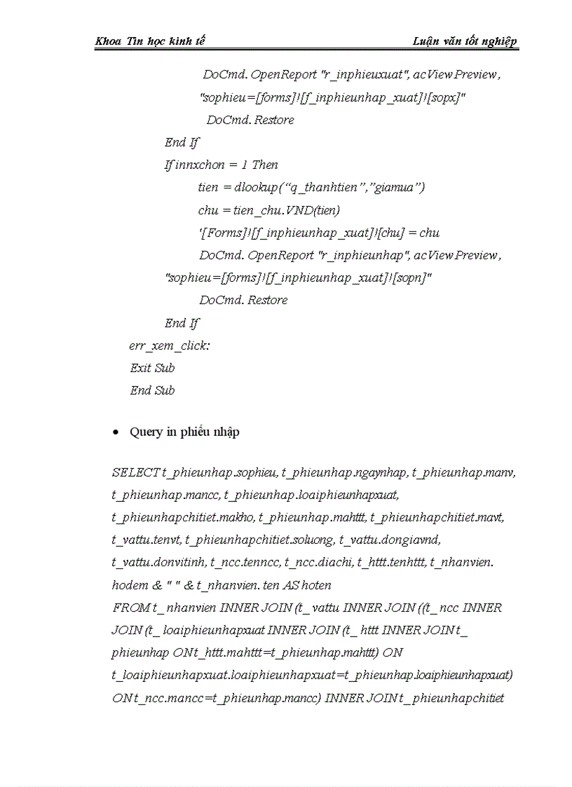 image for page Phân tích và thiết kế chương trình quản lý vật tư thiết bị tại công ty cổ phần LILAMA Hà Nội