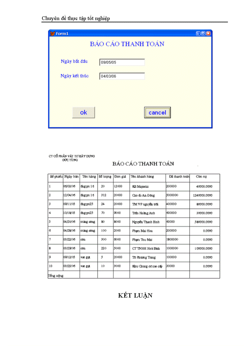 image for page Phân tích thiết kế hệ thống thông tin quản lý vật tư tại Công ty Cổ phần vật tư xây dựng Đức Tùng