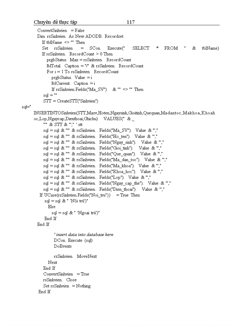 image for page Xây dựng phần mềm Convert dữ liệu CSDL Access sang CSDL SQL Server 13 2