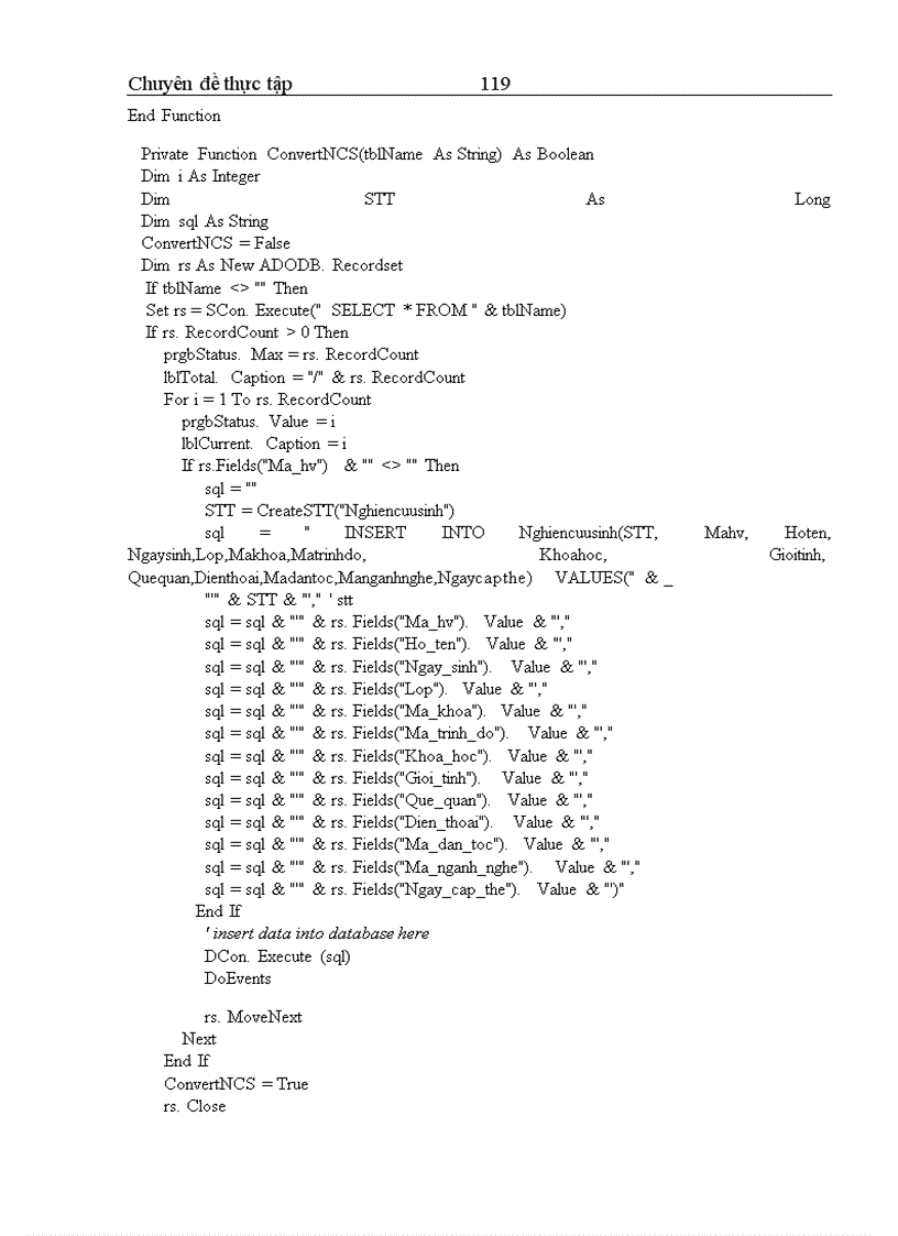 image for page Xây dựng phần mềm Convert dữ liệu CSDL Access sang CSDL SQL Server 13 2