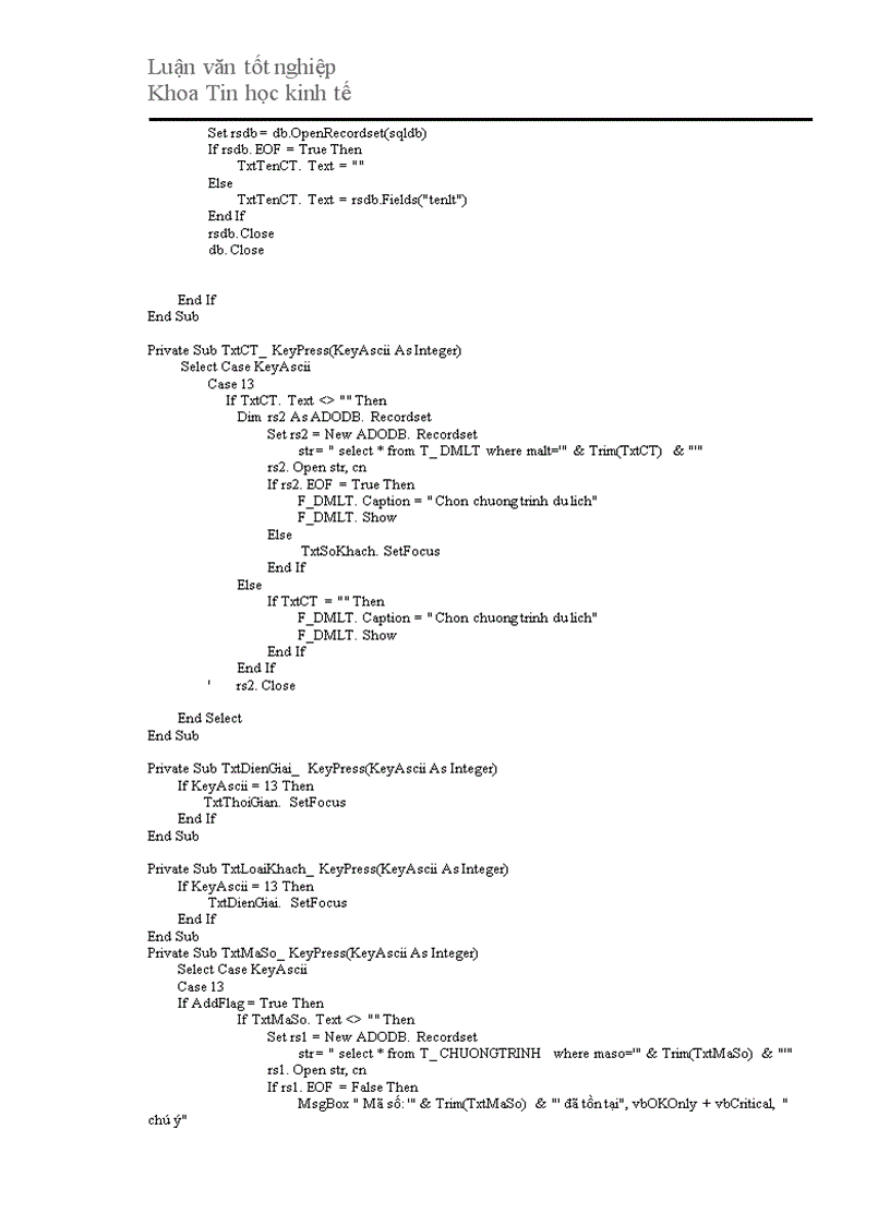 image for page Xây dựng phần mềm quản lý giá trong kinh doanh du lịch lữ hành