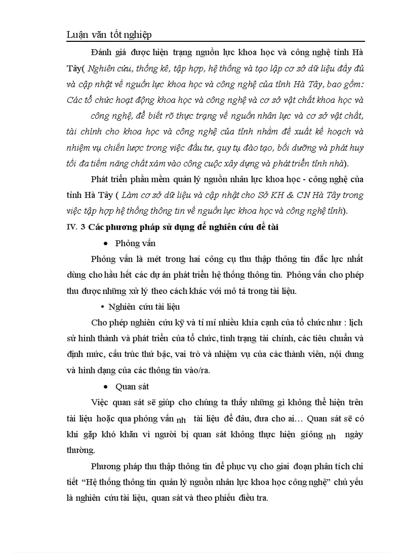 image for page Phát triển phần mềm quản lý nguồn nhân lực khoa học công nghệ của tỉnh Hà Tây