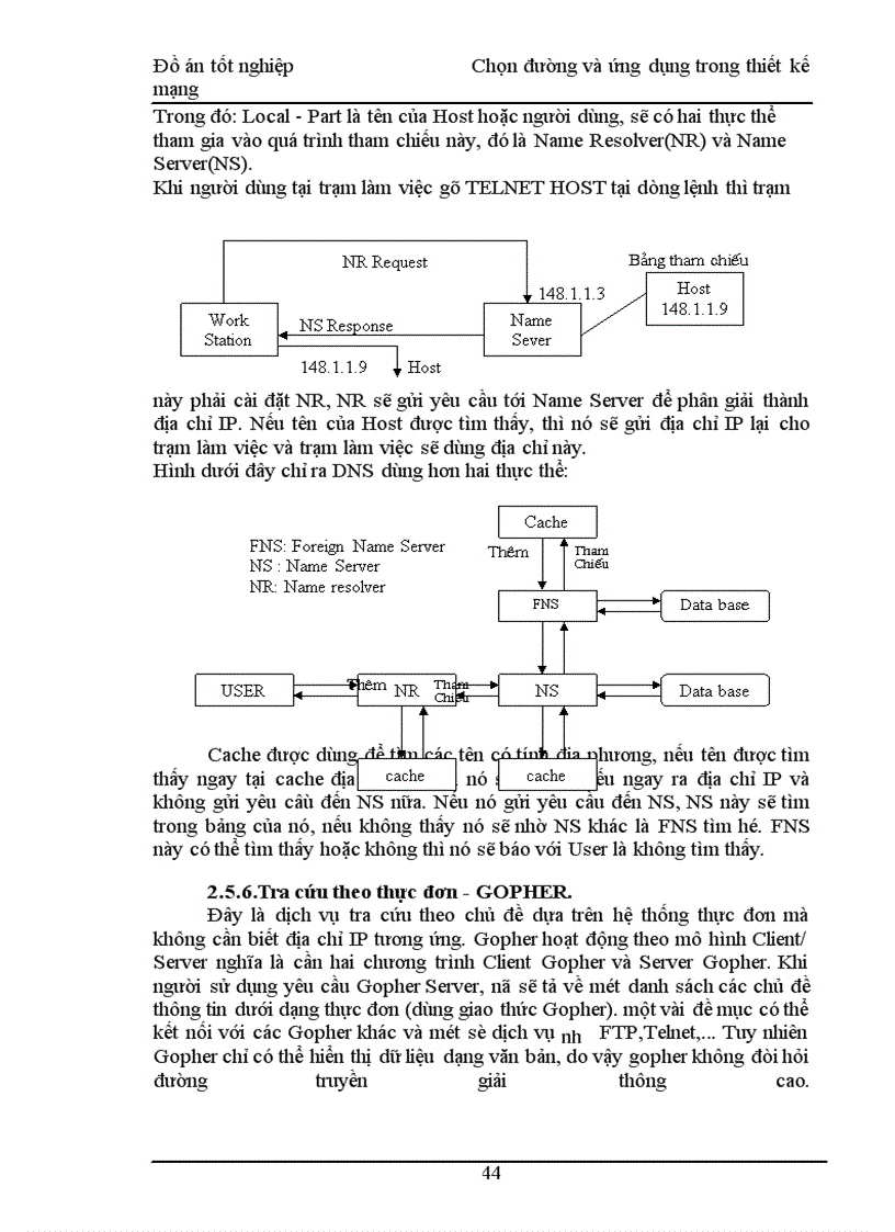 image for page Chọn đường và ứng dụng trong thiết kế mạng