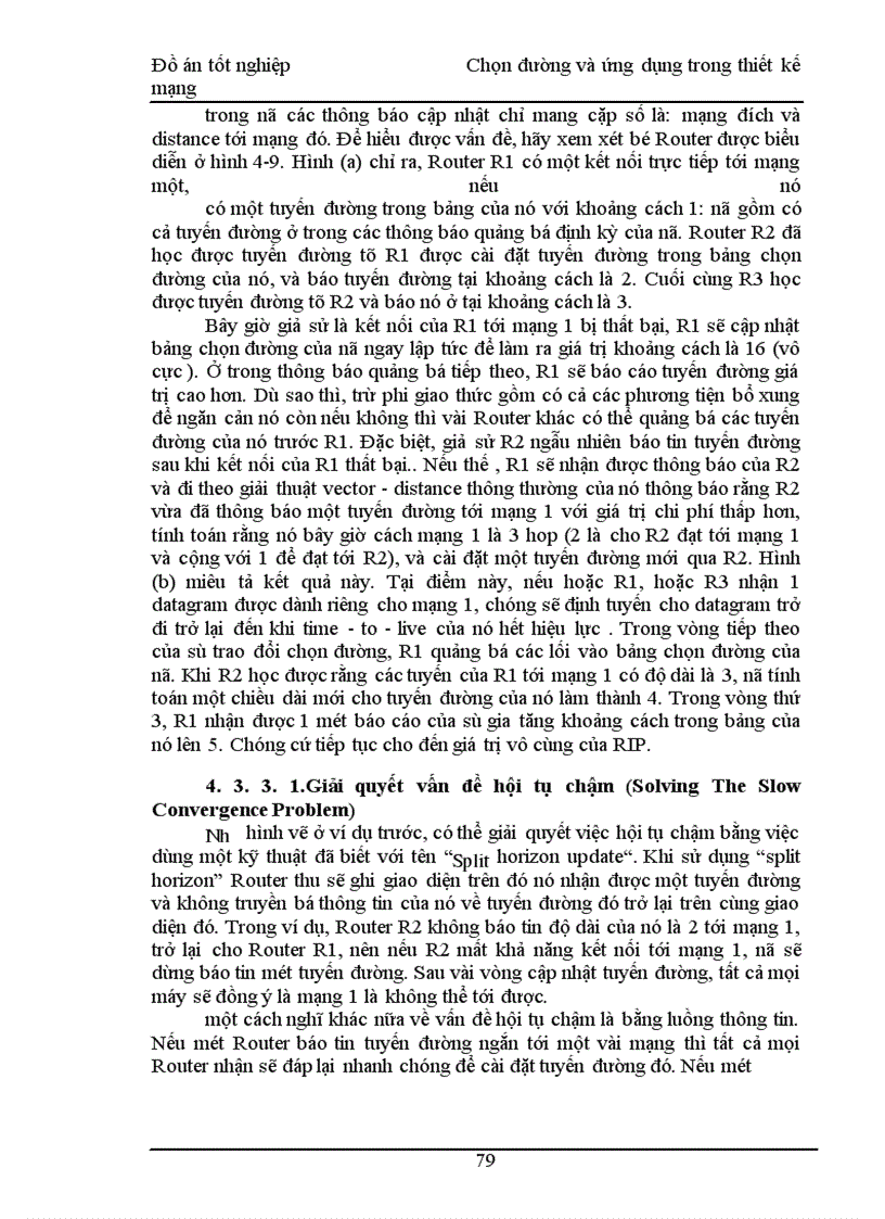 image for page Chọn đường và ứng dụng trong thiết kế mạng