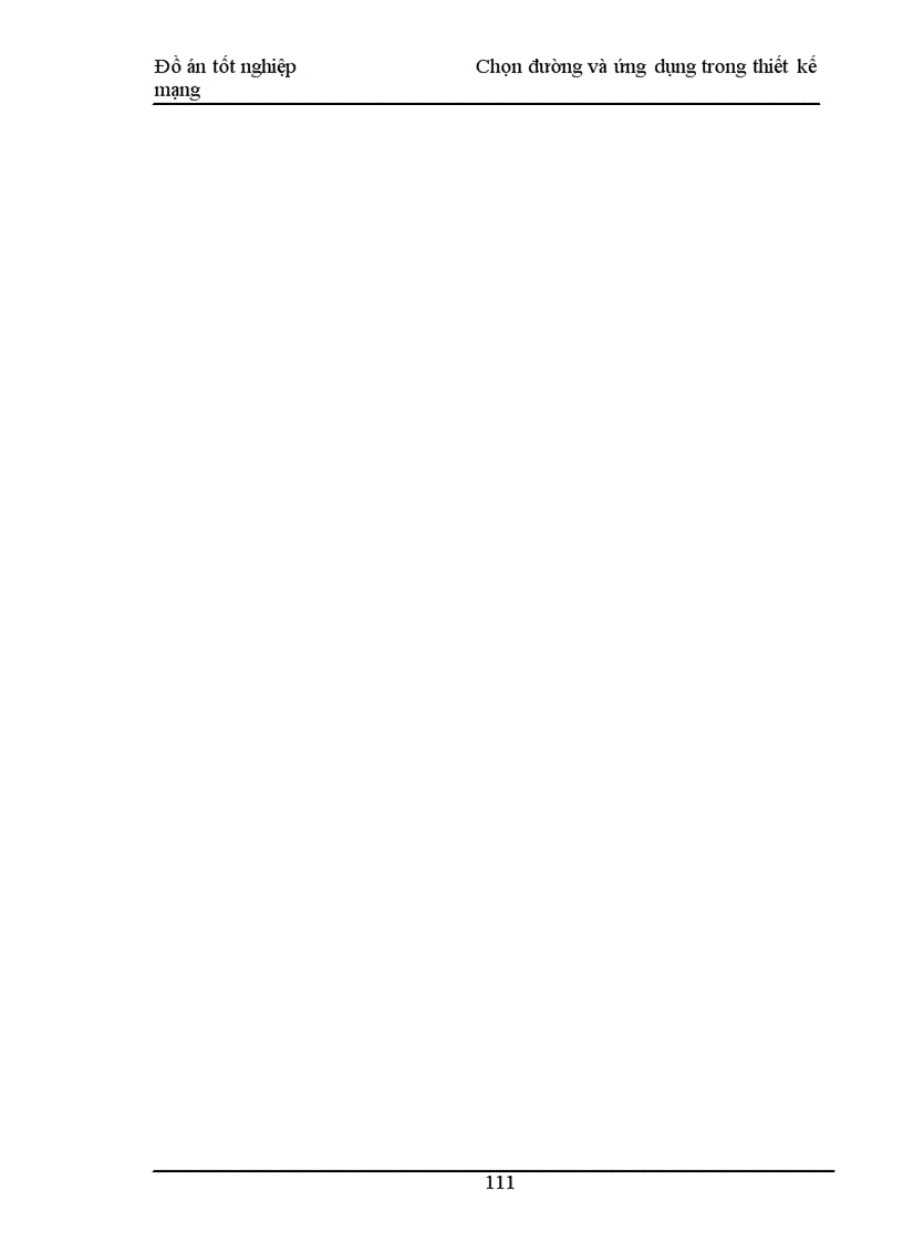 image for page Chọn đường và ứng dụng trong thiết kế mạng