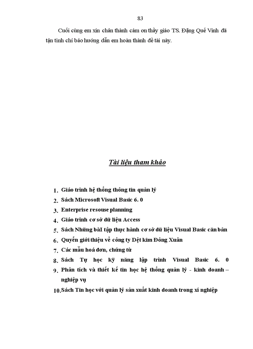 image for page Thiết kế hệ thống thông tin quản lý Bán hàng