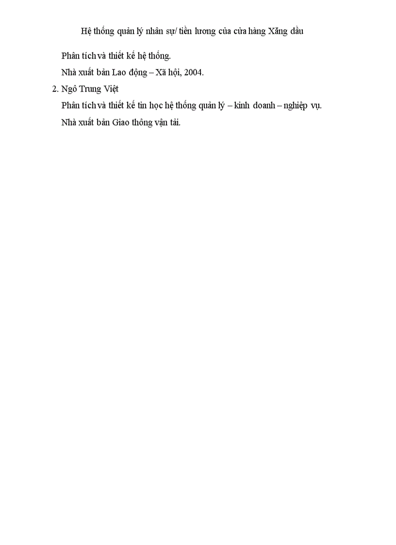 image for page Hệ thống quản lý nhân sự/ tiền lương của cửa hàng Xăng dầu