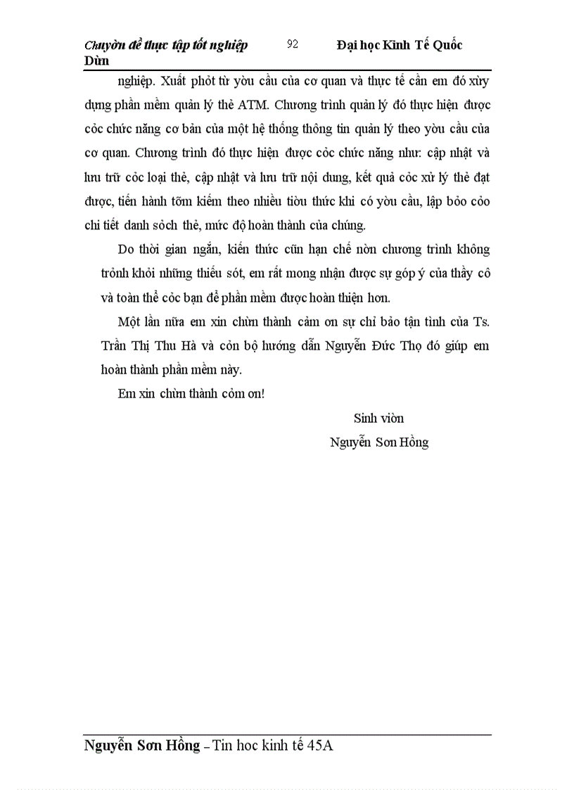 image for page Phân tích và thiết kế xây dựng hệ thống thông tin quản lý thẻ ATM