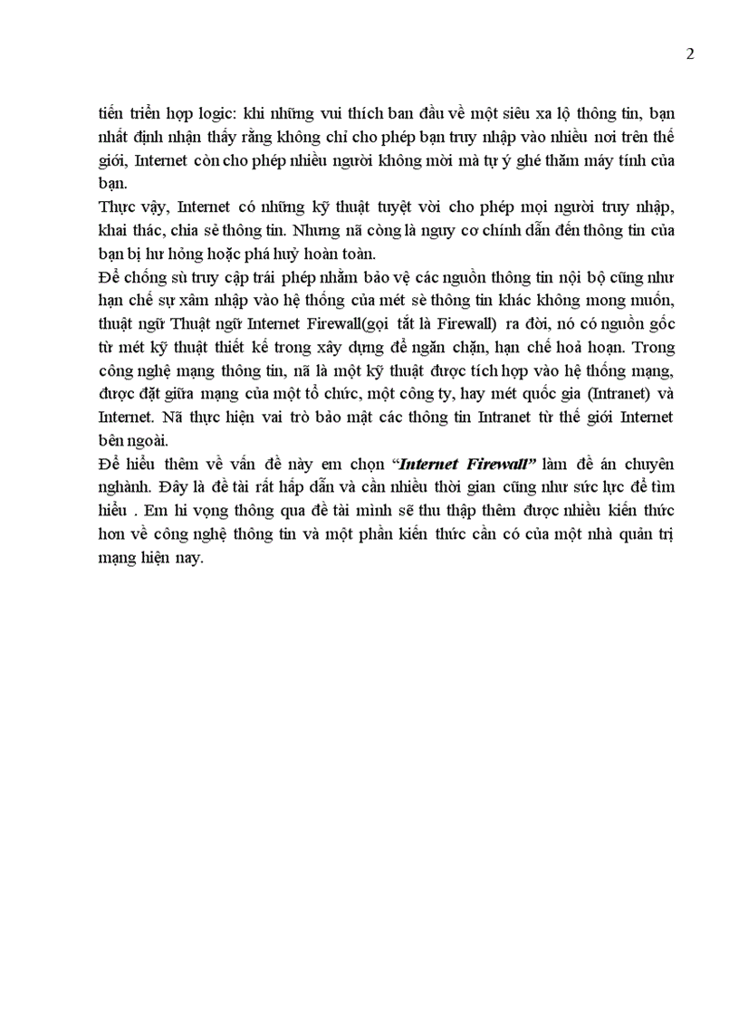 image for page Internet Firewall