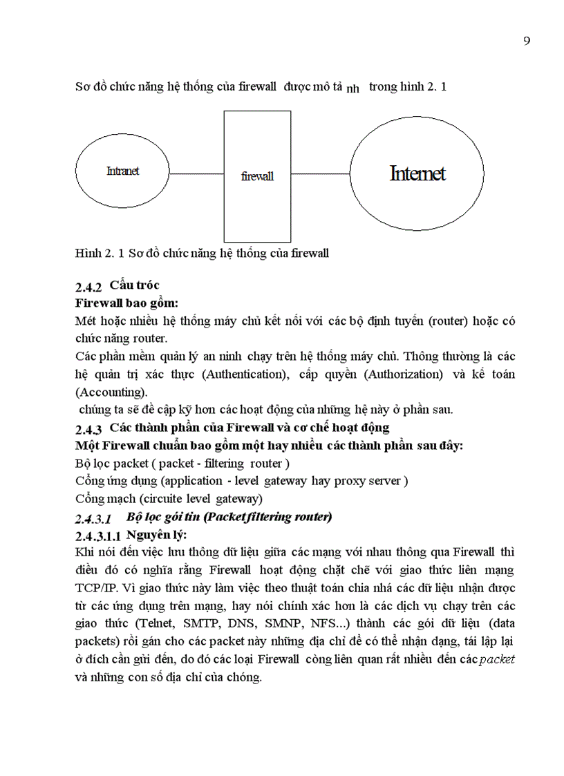 image for page Internet Firewall