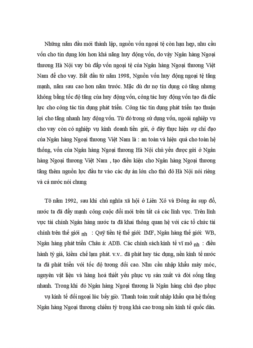 image for page Quản lý và theo dõi hoạt động tín dụng cho vay tại Ngân hàng Ngoại thương Hà Nội