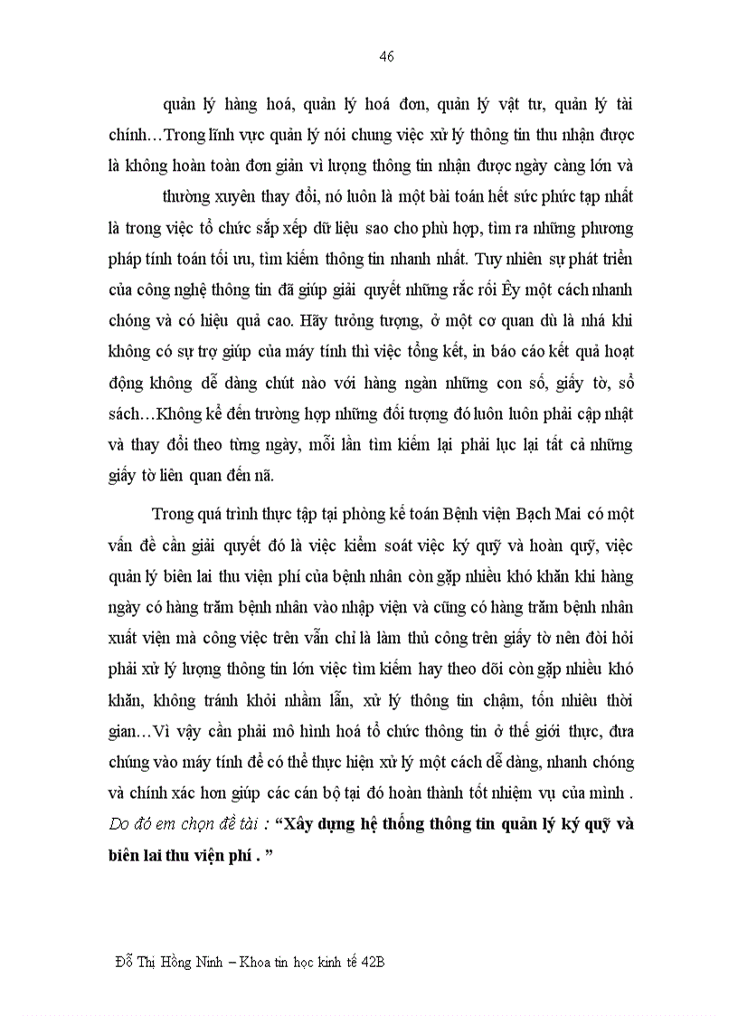 image for page Xây dựng hệ thống thông tin quản lý ký quỹ và biên lai thu viện phí