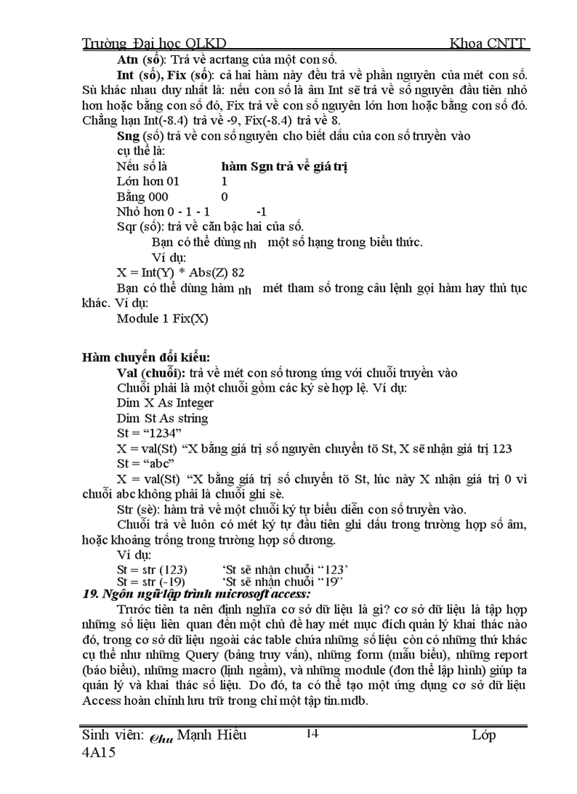 image for page Xây Dựng Chương Trình Quản Lý Thi Trách Nghiệm Bằng Ngôn Ngữ Visual Basic