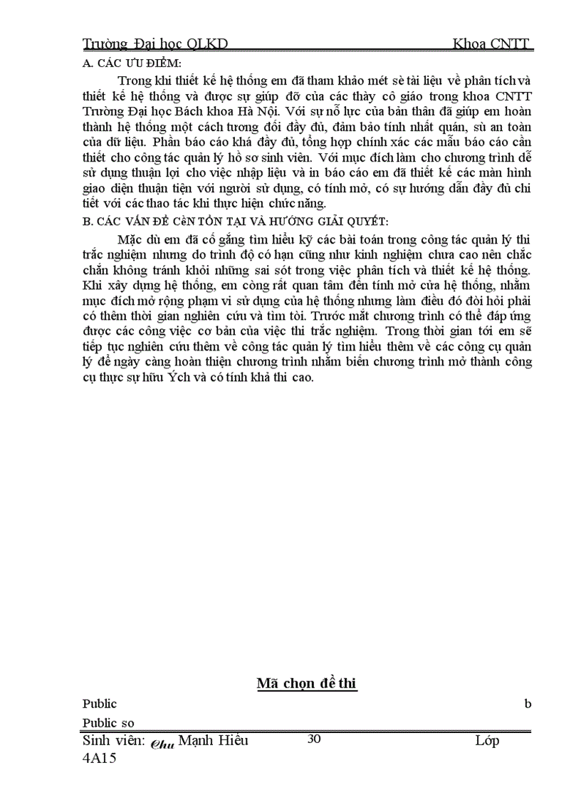 image for page Xây Dựng Chương Trình Quản Lý Thi Trách Nghiệm Bằng Ngôn Ngữ Visual Basic