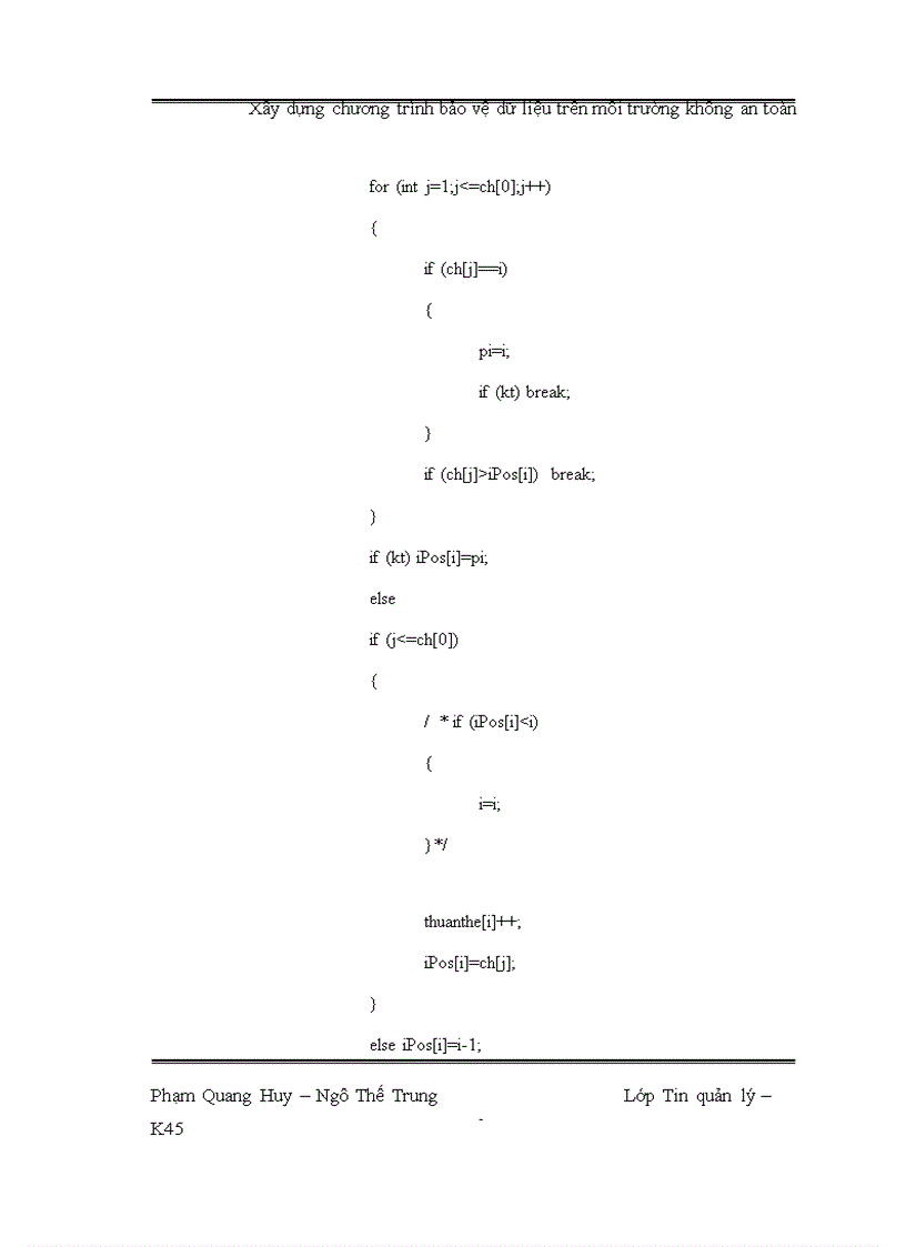 image for page Xây dựng chương trình bảo vệ dữ liệu trên môi trường không an toàn