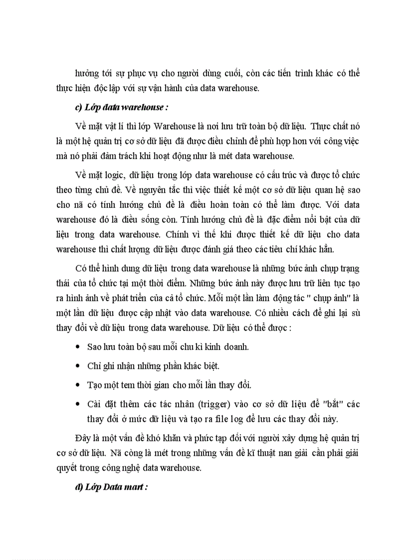 image for page Mô hình xây dựng Data Warehouse