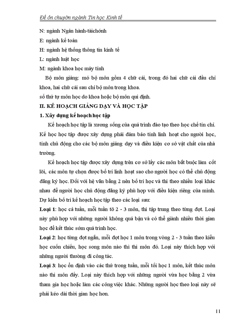 image for page Tin học hoá quy trình đăng kí học theo học chế tín chỉ