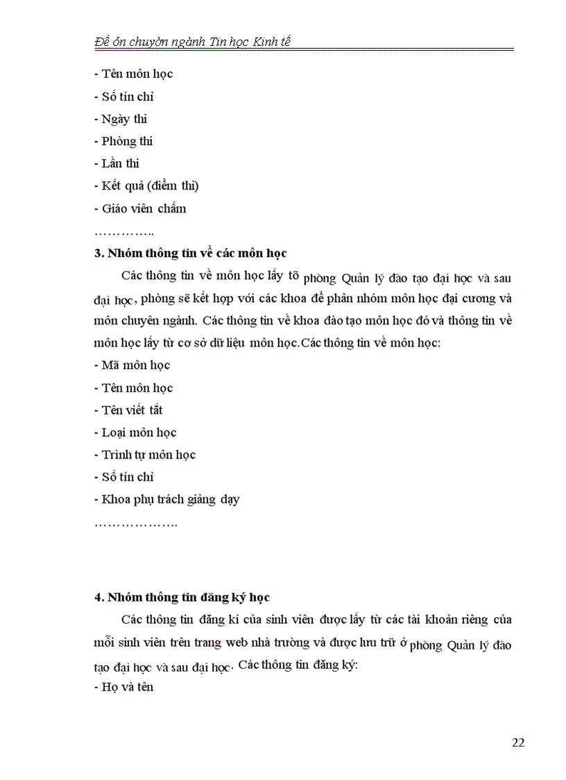 image for page Tin học hoá quy trình đăng kí học theo học chế tín chỉ