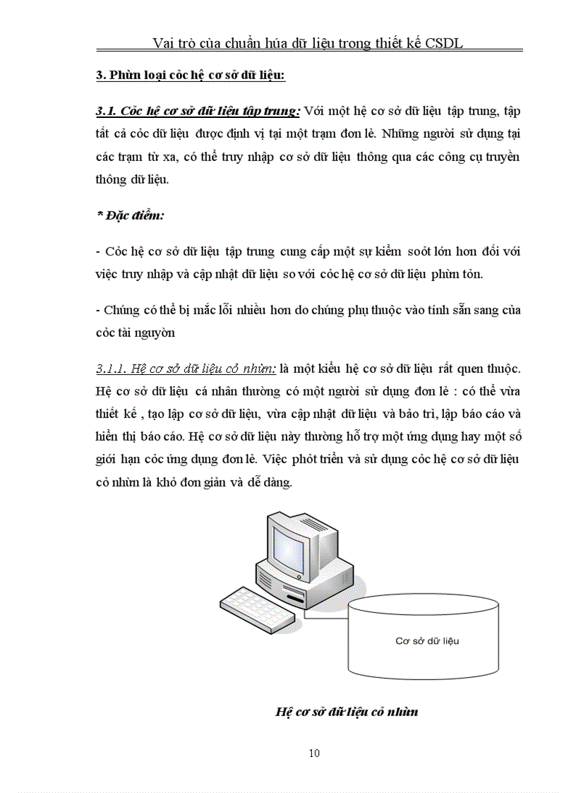 image for page Vai trò của chuẩn hóa dữ liệu trong thiết kế CSDL