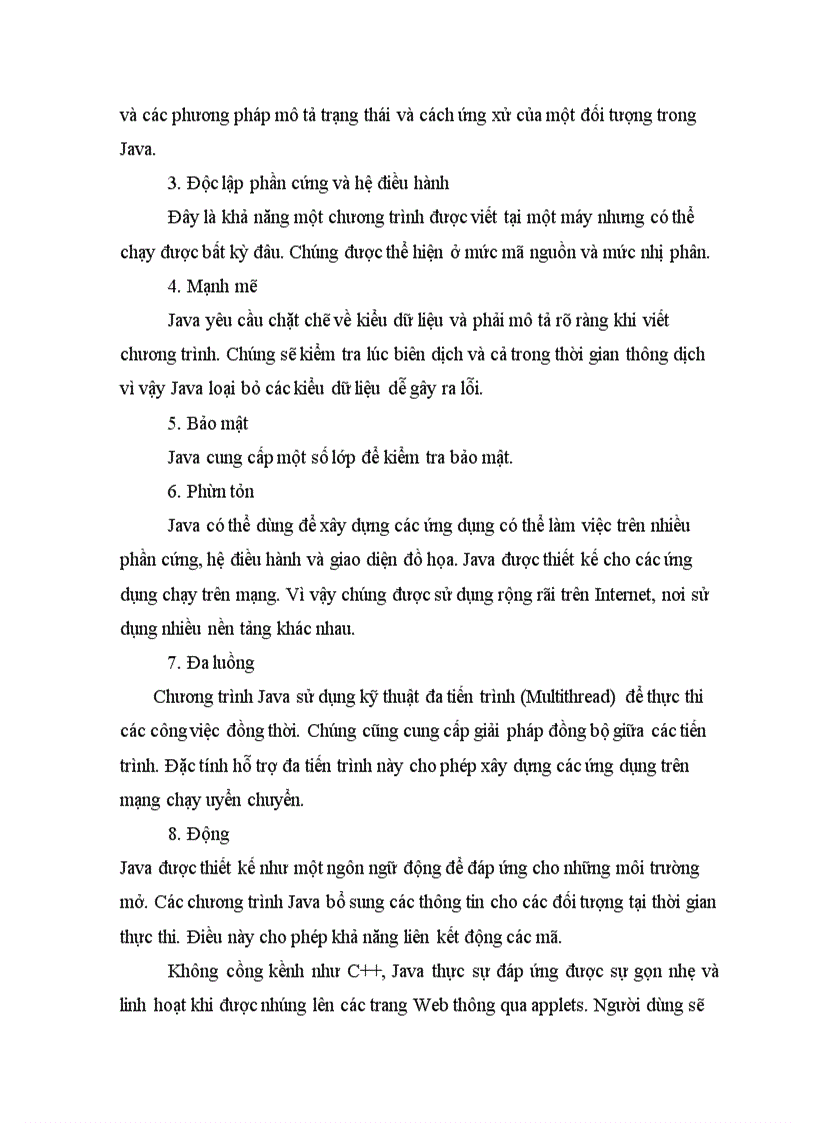 image for page Đặc trưng các ngôn ngữ lập trình