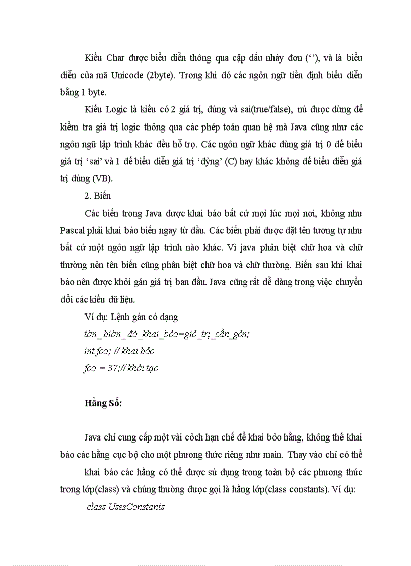 image for page Đặc trưng các ngôn ngữ lập trình