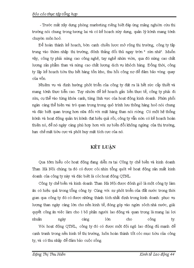 image for page Hệ thống quản trị nhân lực Công ty chế biến và kinh doanh Than Hà Nội