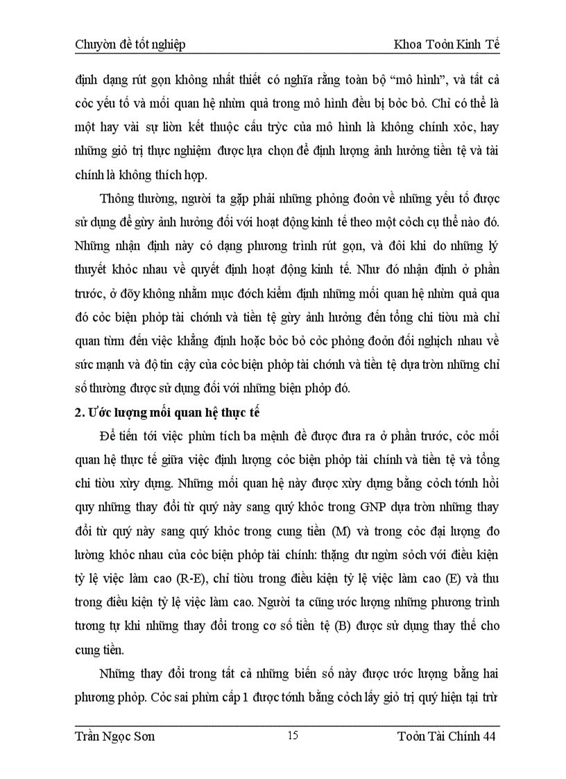 image for page Phân tích ảnh hưởng của chính sách tài chính và chính sách tiền tệ đối với tăng trưởng kinh tế