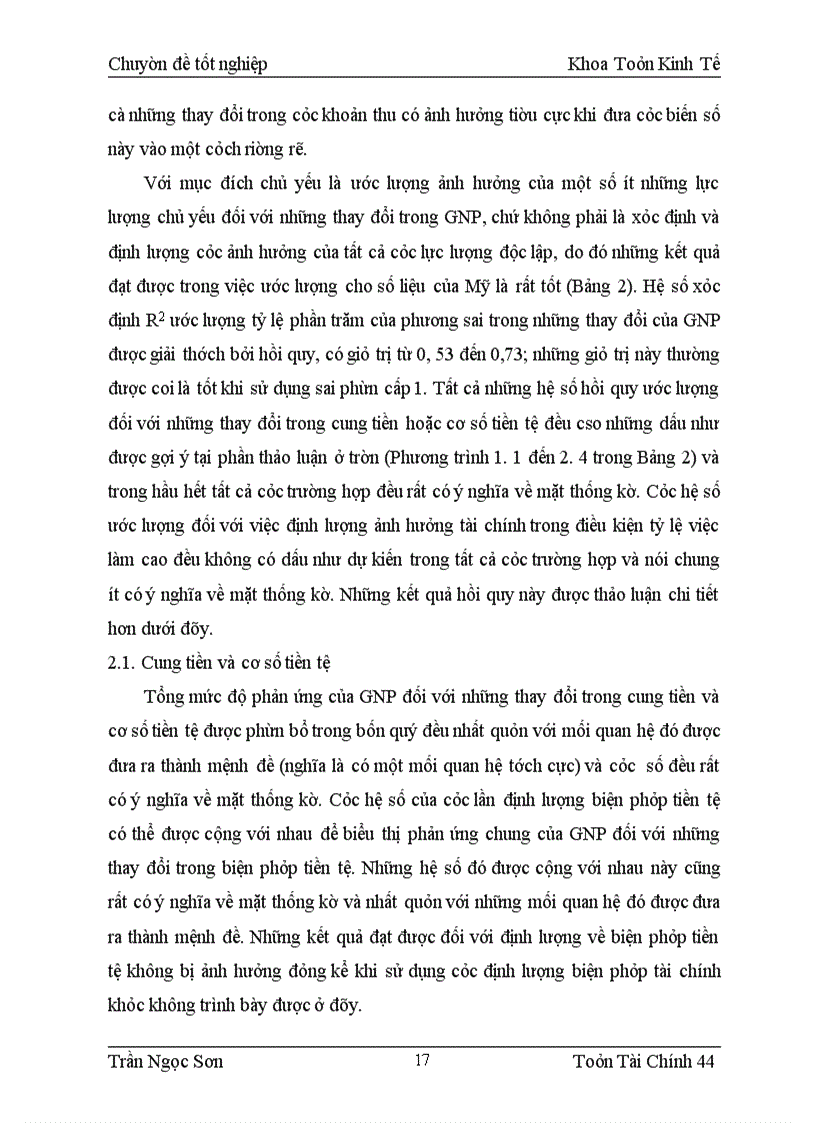 image for page Phân tích ảnh hưởng của chính sách tài chính và chính sách tiền tệ đối với tăng trưởng kinh tế