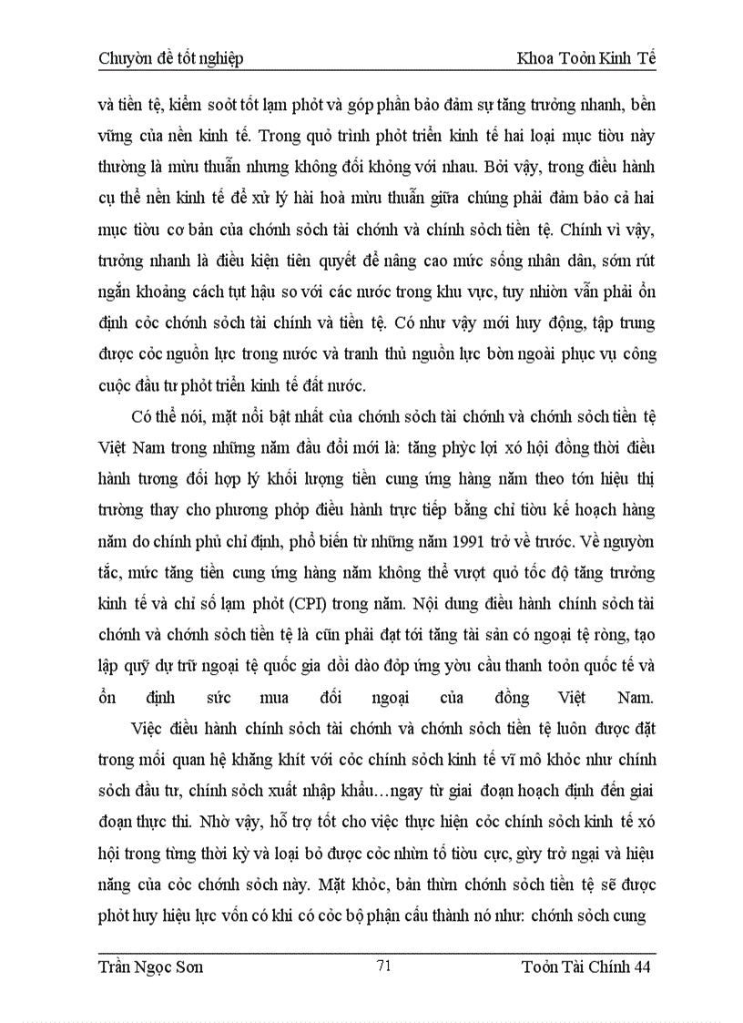 image for page Phân tích ảnh hưởng của chính sách tài chính và chính sách tiền tệ đối với tăng trưởng kinh tế