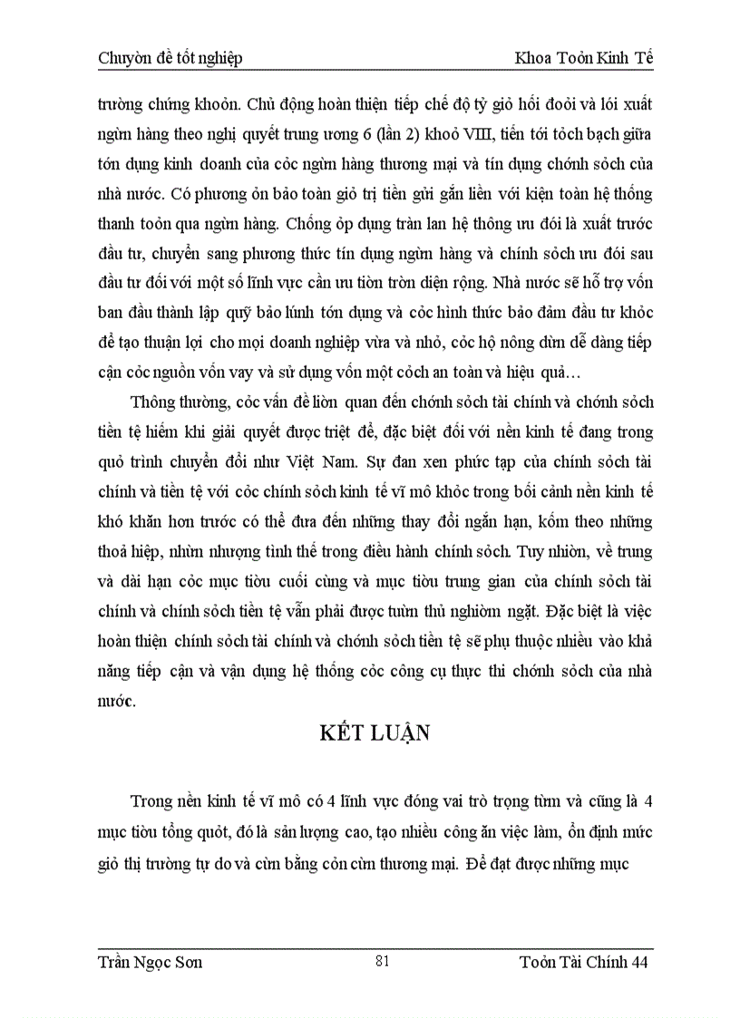 image for page Phân tích ảnh hưởng của chính sách tài chính và chính sách tiền tệ đối với tăng trưởng kinh tế