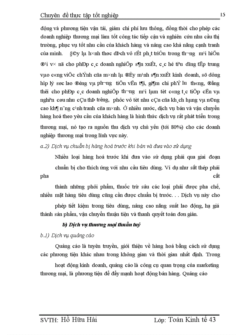 image for page -Tình hình và đánh giá sự phát triển của một số lĩnh vực dịch vụ theo hướng trình độ cao và nâng cao chất lượng dịch vụ ở Hà Nội