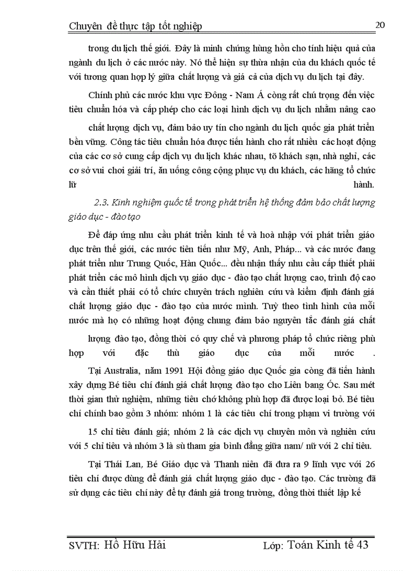 image for page -Tình hình và đánh giá sự phát triển của một số lĩnh vực dịch vụ theo hướng trình độ cao và nâng cao chất lượng dịch vụ ở Hà Nội