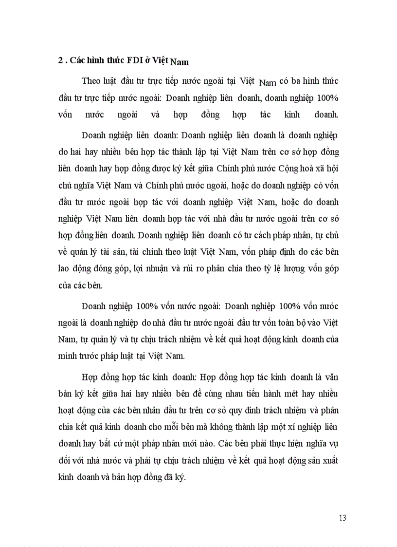 image for page Các giải pháp nhằm nâng cao khả năng thu hút vốn FDI vào TP