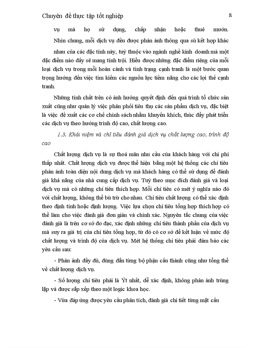 image for page Phát triển các dịch vụ chất lượng cao, trình độ cao ở Hà Nội