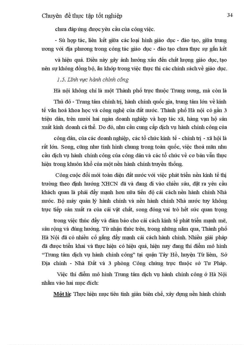 image for page Phát triển các dịch vụ chất lượng cao, trình độ cao ở Hà Nội