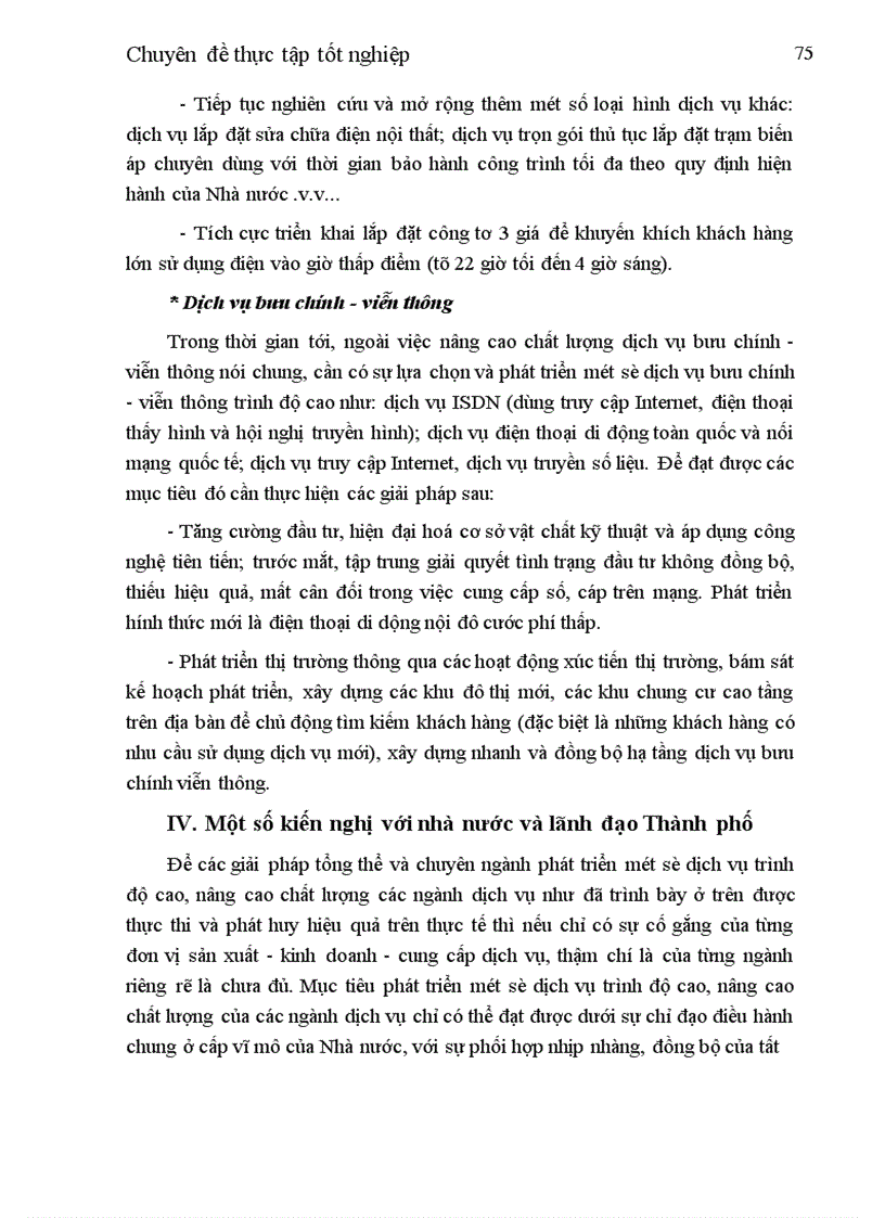 image for page Phát triển các dịch vụ chất lượng cao, trình độ cao ở Hà Nội