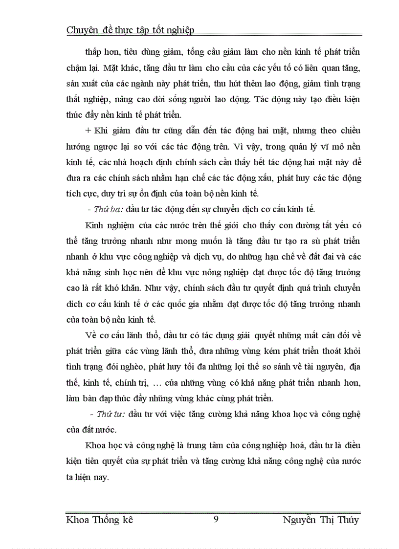 image for page Vận dụng một số phương pháp thống kê để phân tích tình hình biến động về vốn đầu tư phát triển của Việt Nam giai đoạn 1995-2005