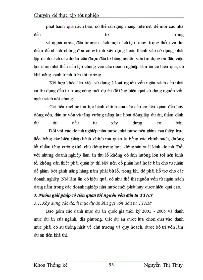 image for page Vận dụng một số phương pháp thống kê để phân tích tình hình biến động về vốn đầu tư phát triển của Việt Nam giai đoạn 1995-2005