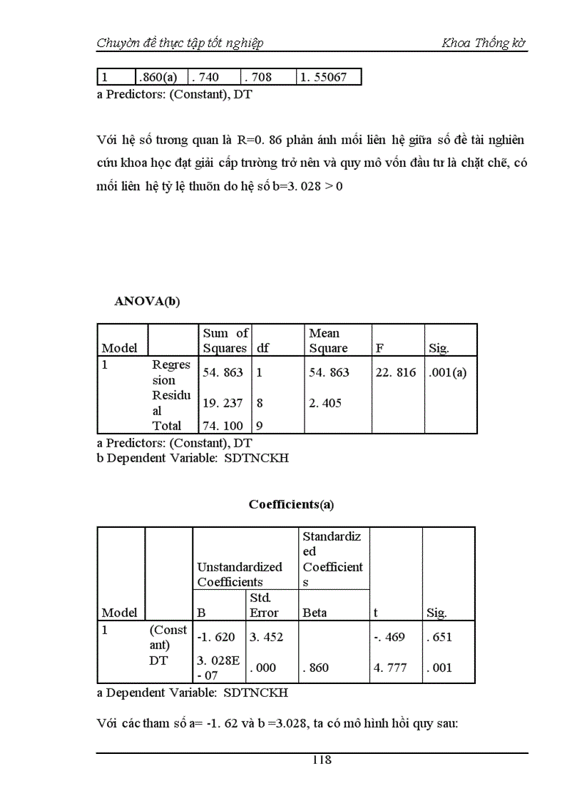 image for page Nghiên cứu thống kê tình hình giáo dục đào tạo Đại học chính quy tại trường Đại học Kinh tế quốc dân thời kỳ 1995 - 2004