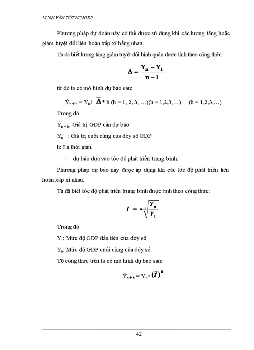 image for page Đặc điểm vận dụng các phương pháp thống kê để phân tích GDP