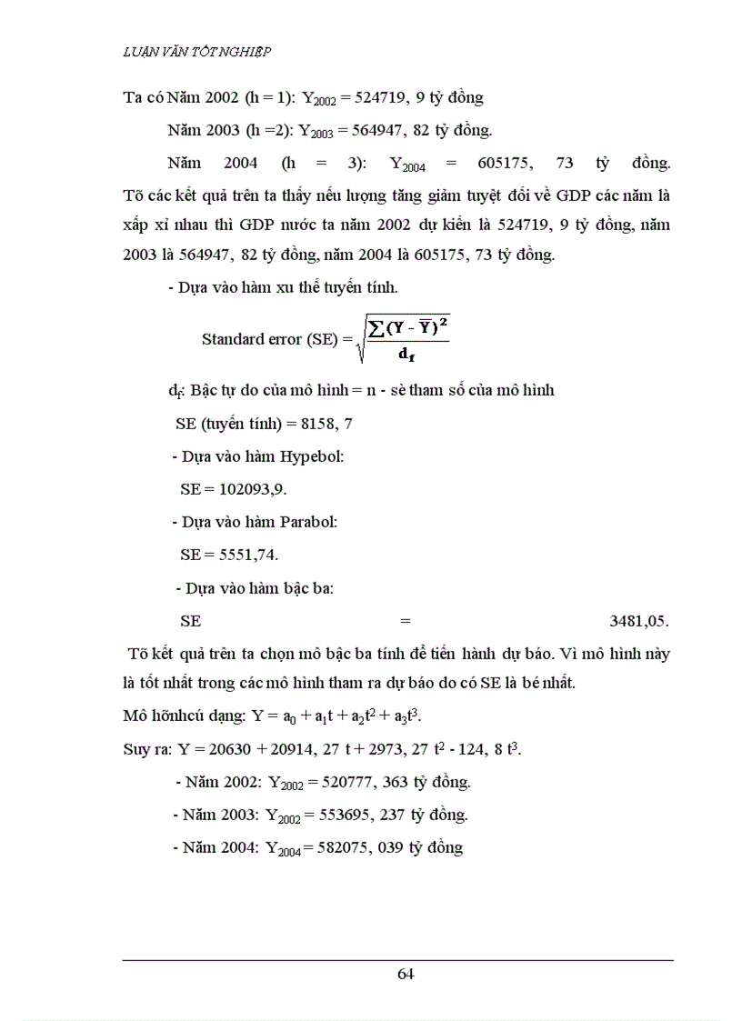 image for page Đặc điểm vận dụng các phương pháp thống kê để phân tích GDP