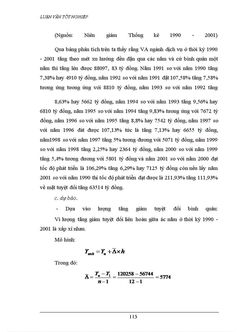 image for page Đặc điểm vận dụng các phương pháp thống kê để phân tích GDP