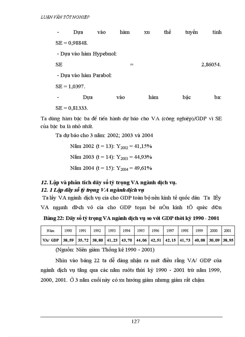image for page Đặc điểm vận dụng các phương pháp thống kê để phân tích GDP