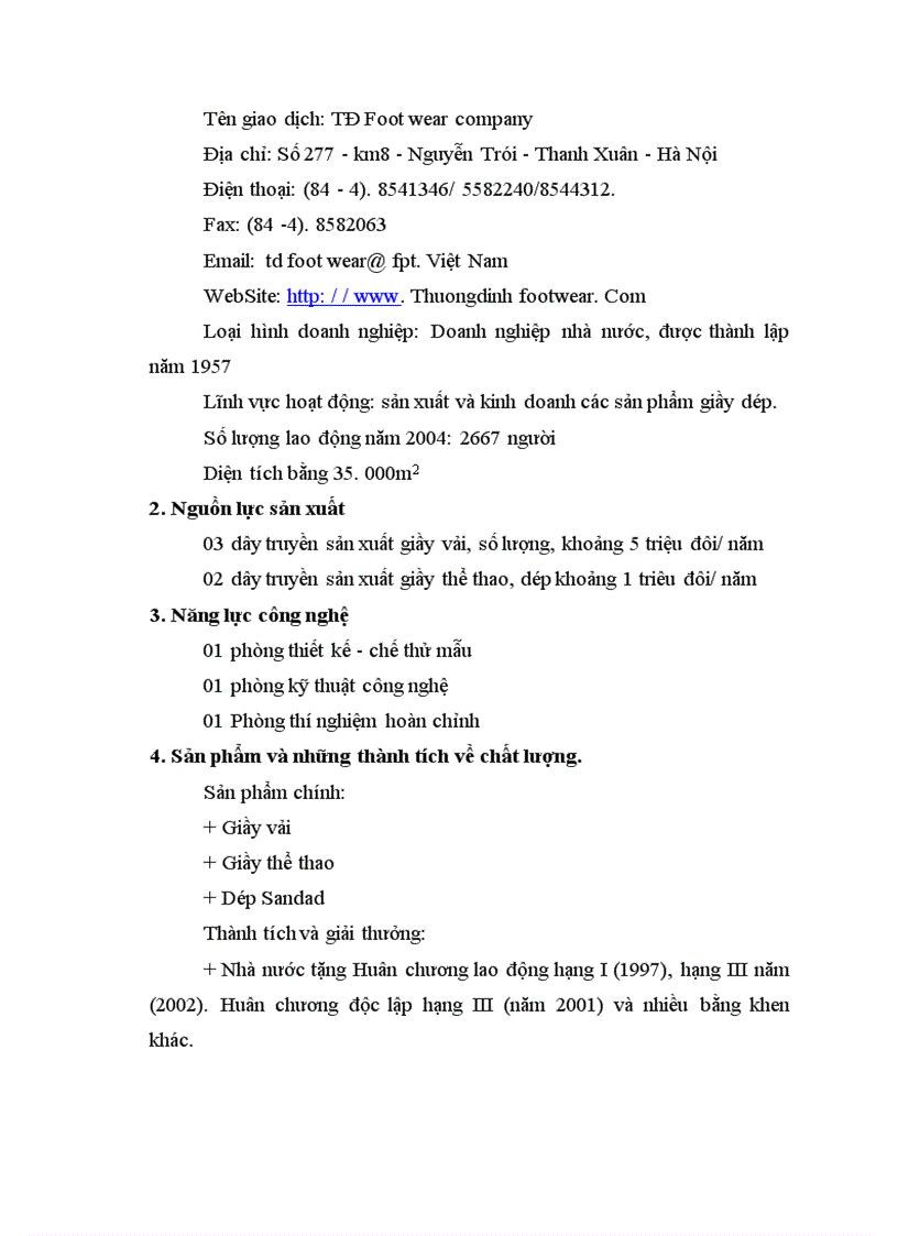 image for page Vận dụng một số phương pháp thống kê phân tích kế quả sản xuất kinh doanh công ty giầy Thượng Đình giai đoạn 1999 - 2004 và dự báo cho năm 2005, 2006