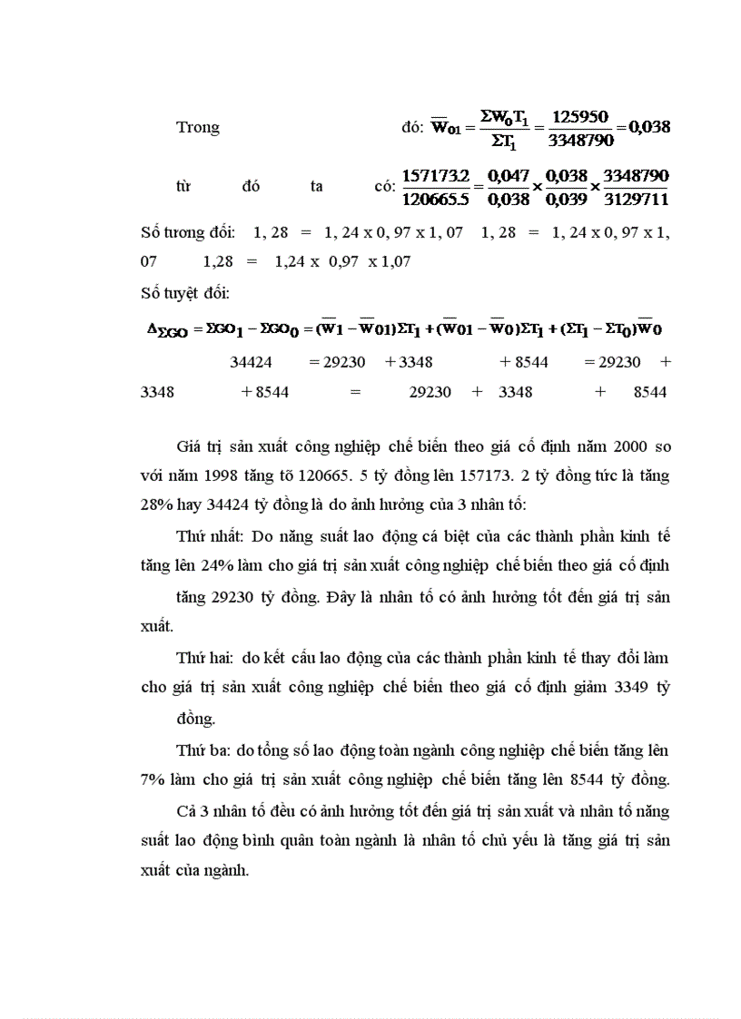 image for page Vận dụng xác định và phân tích giá trị sản xuất và giá trị tăng thêm ngành công nghiệp chế biến Việt Nam