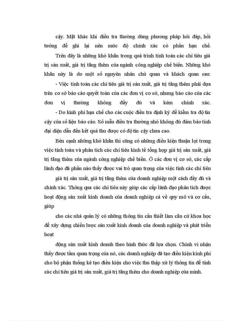 image for page Vận dụng xác định và phân tích giá trị sản xuất và giá trị tăng thêm ngành công nghiệp chế biến Việt Nam